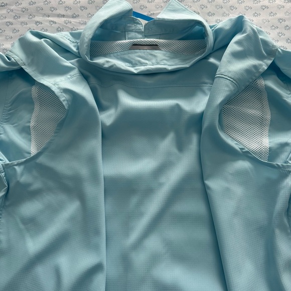 Columbia Utilizer II Men's Light Aqua Blue Short Sleeve Shirt NWT - Picture 7 of 8